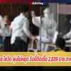 ขั้นวิกฤต! ป่วย โควิด พุ่งไม่หยุด วันนี้ติดเชื้อ 2,839 ราย ตายอีก 8 ศพ แล้ว