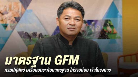 กรมปศุสัตว์ เตรียมยกระดับมาตรฐาน ไก่รายย่อย ดันเกษตรกรเข้าโครงการ GFM กรมปศุสัตว์ เตรียมยกระดับมาตรฐาน ไก่รายย่อย ดันเกษตรกรเข้าโครงการ GFM