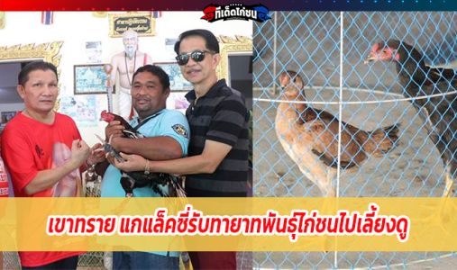 เขาทราย แกแล็คซี่ นักชกตำนานแชมป์โลกเมืองไทย ปะทะกับ ไก่ชนเจ้าล็อทไวเลอร์ เขาทราย แกแล็คซี่ นักชกตำนานแชมป์โลกเมืองไทย ปะทะกับ ไก่ชนเจ้าล็อทไวเลอร์