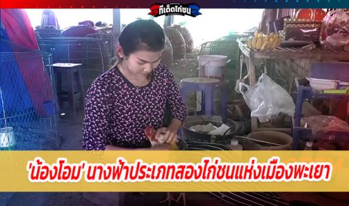 คนงามเลี้ยงไก่! 'น้องโอม' นางฟ้าประเภทสองไก่ชนแห่งเมืองพะเยา คนงามเลี้ยงไก่! 'น้องโอม' นางฟ้าประเภทสองไก่ชนแห่งเมืองพะเยา